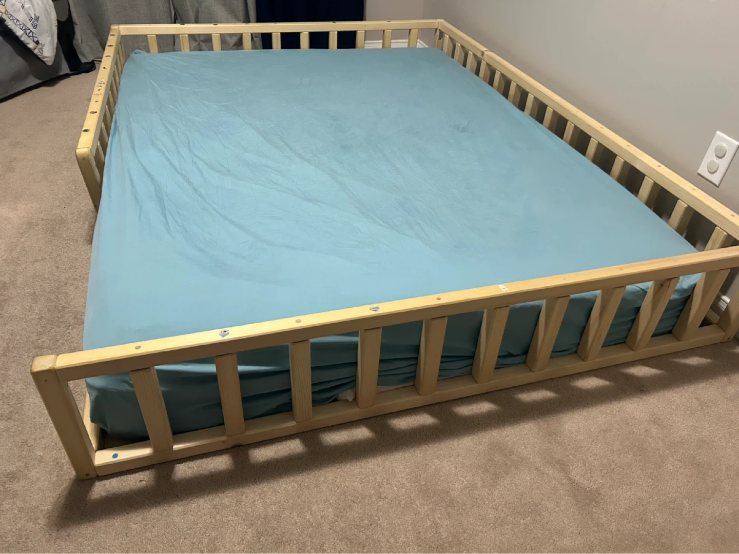Queen Size Montessori Floor Bed **Matress Not Included** - photo 3