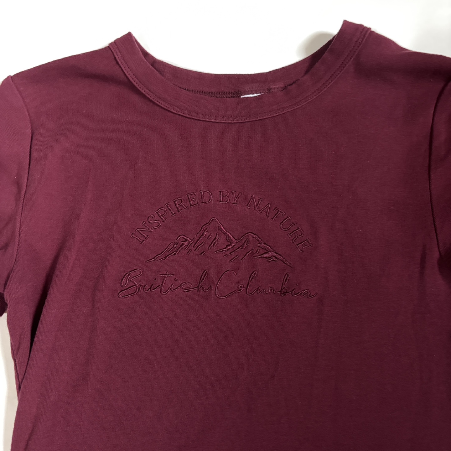 TWIK embroidered British Columbia baby tee - photo 2