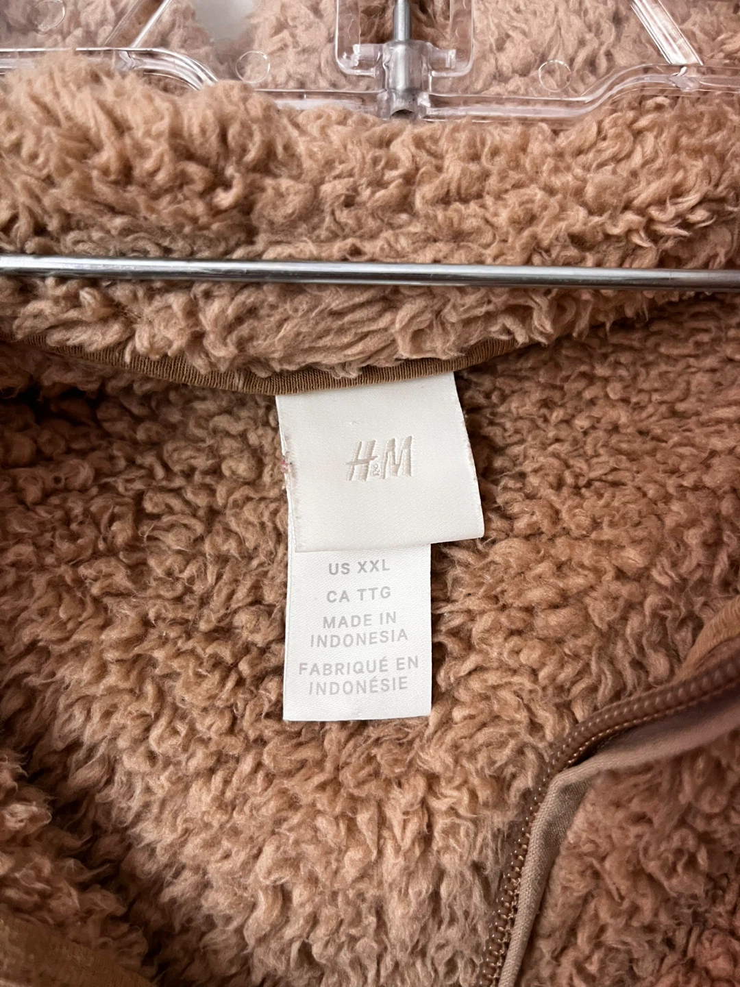 H&M Teddy Fleece 1/4 Zip Pullover - photo 3