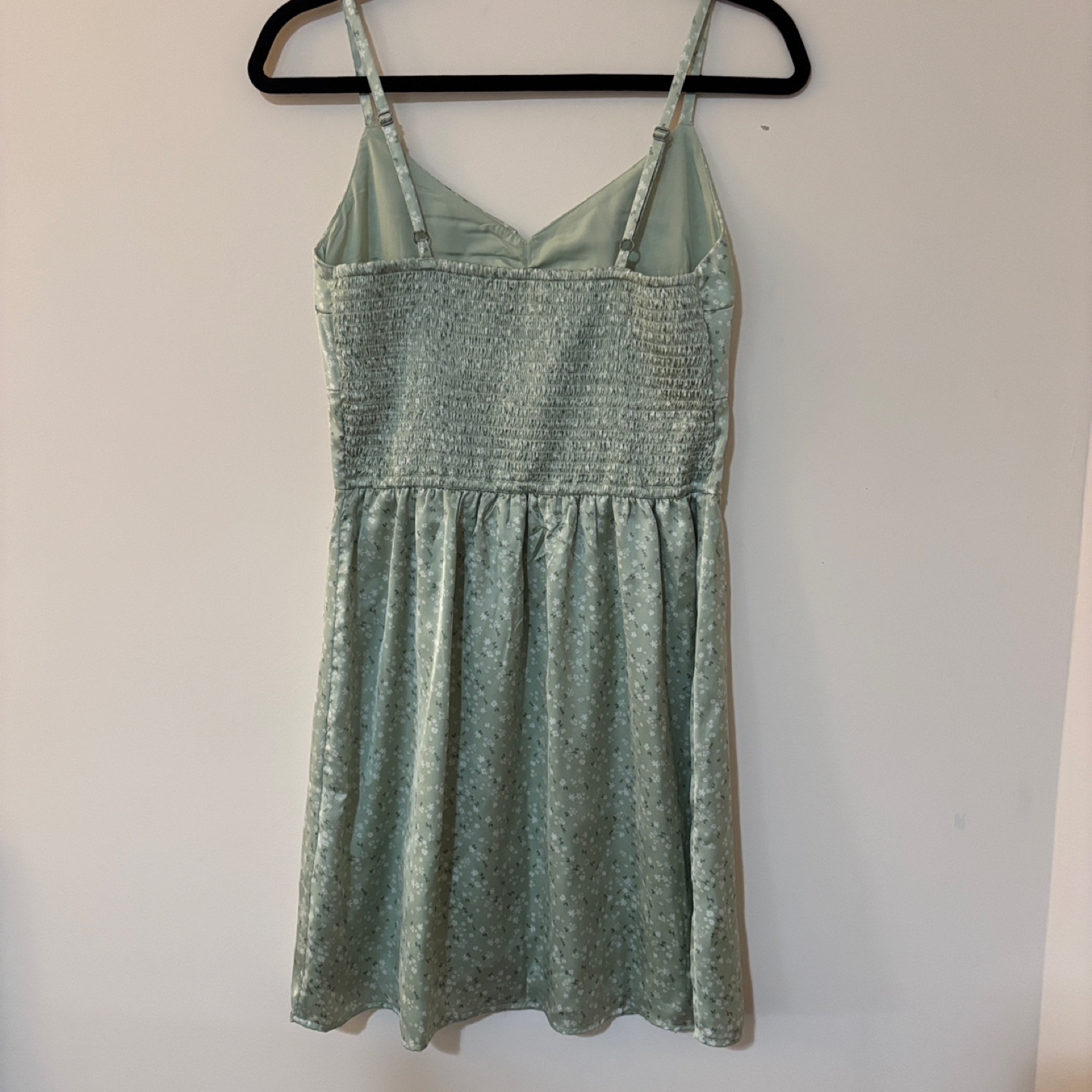 Hollister Floral Smocked Mini Dress Size M - photo 2