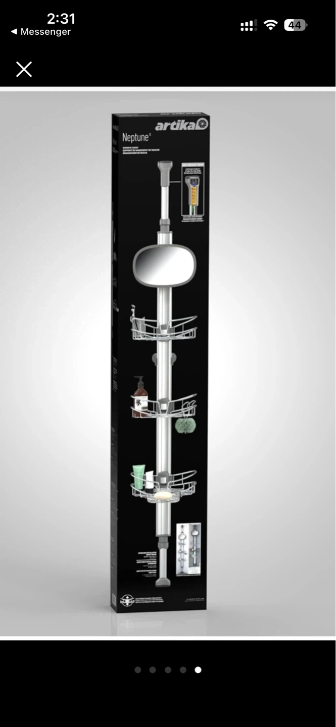 Artika Extendable shower caddy - photo 5