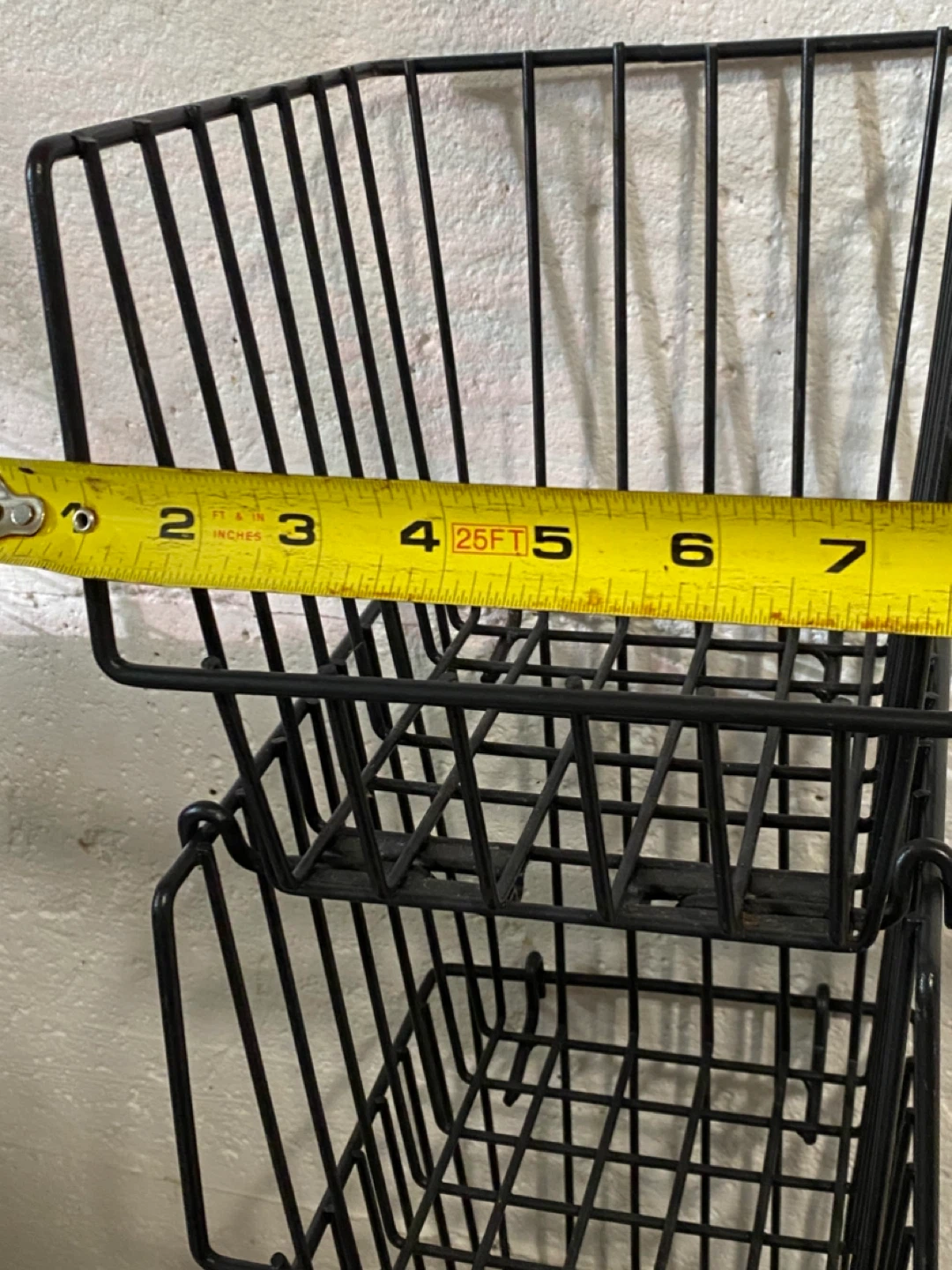 Black Wire Storage Baskets on Wheels - photo 3