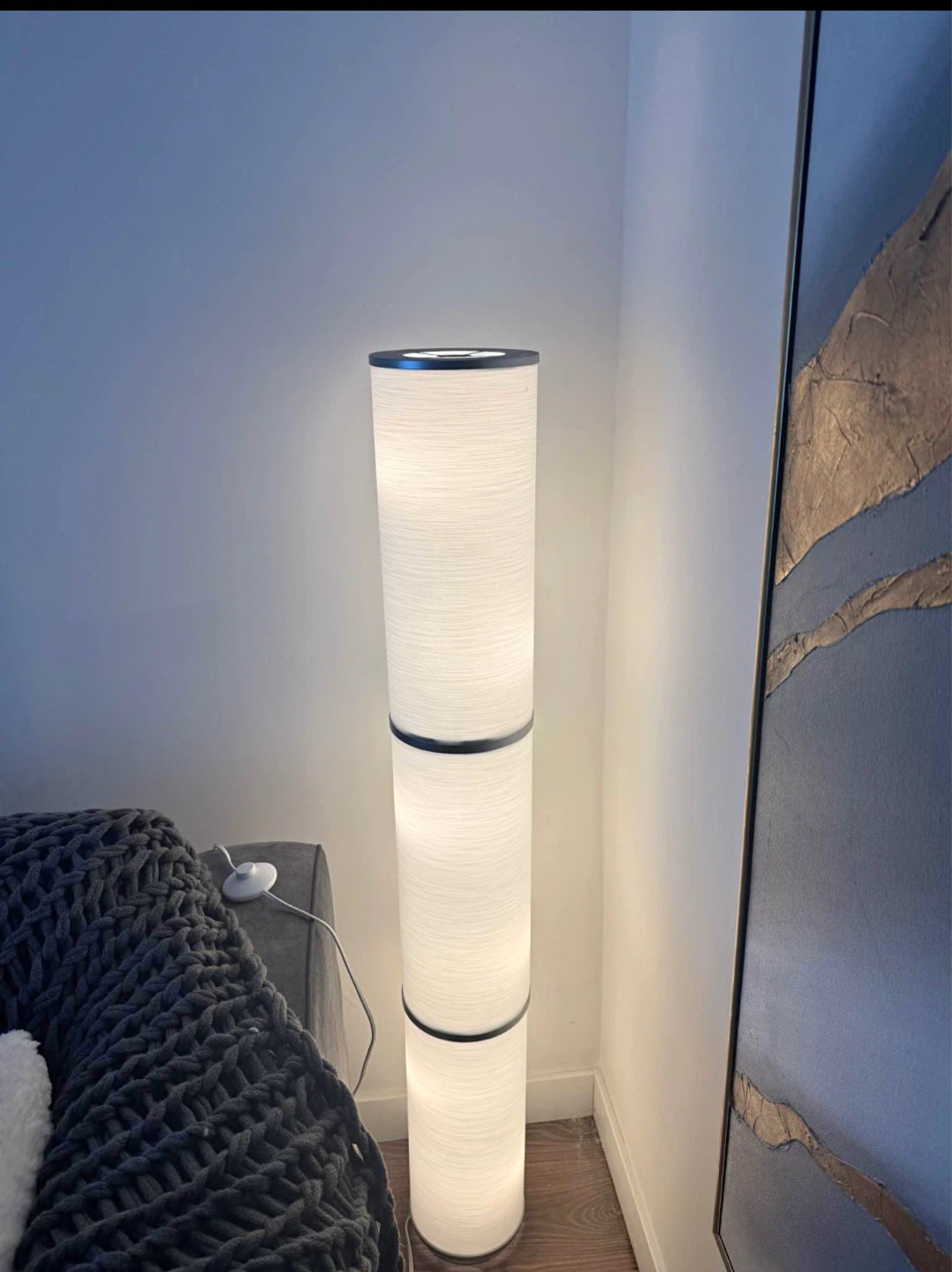 2 IKEA VIDJA Floor Lamp - White