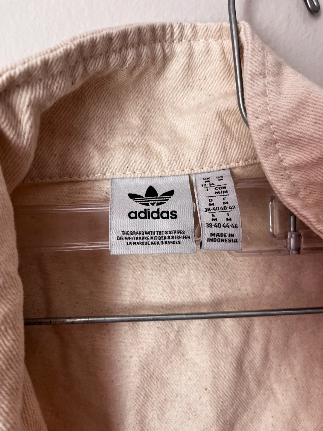 Adidas Cropped Track Jacket Size M - photo 2