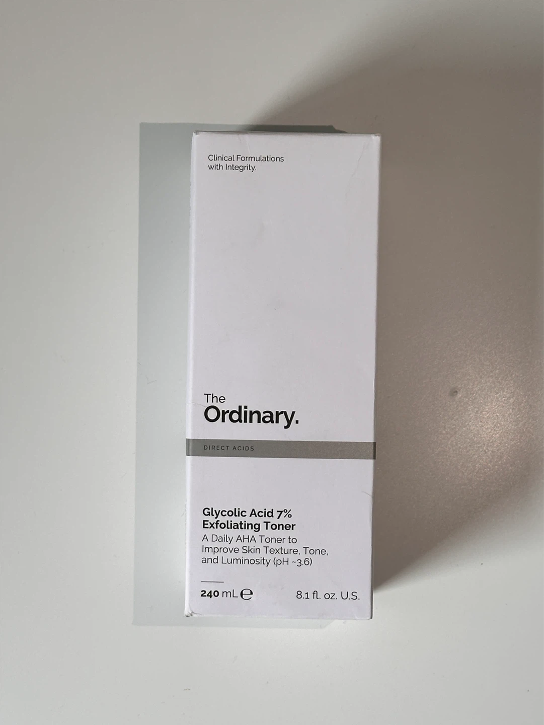 The Ordinary Glycolic Acid 7% Exfoliating Toner (240 mL)
