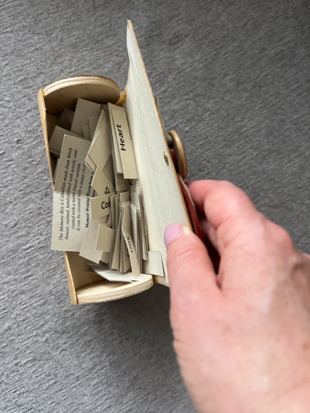 Wooden Memory Box Game - photo 4