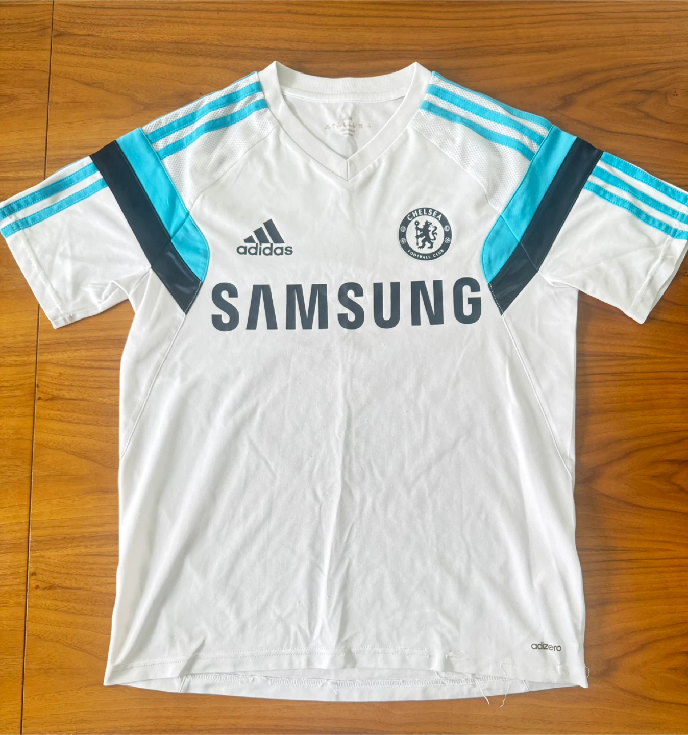 Chelsea FC Adidas ClimaCool Jersey Boys size L