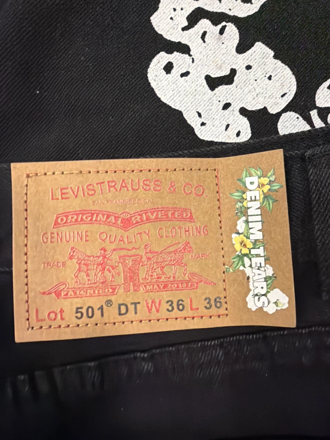 Levi's 501 x Denim Tears Jeans - photo 2