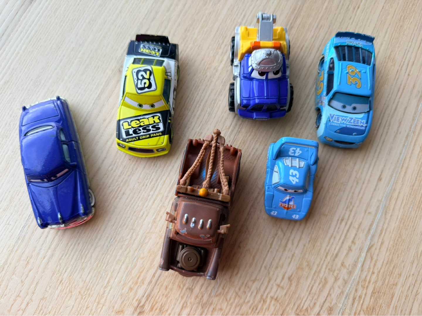 Disney Pixar Cars Die-Cast Toy Cars (Set of 6) - photo 2