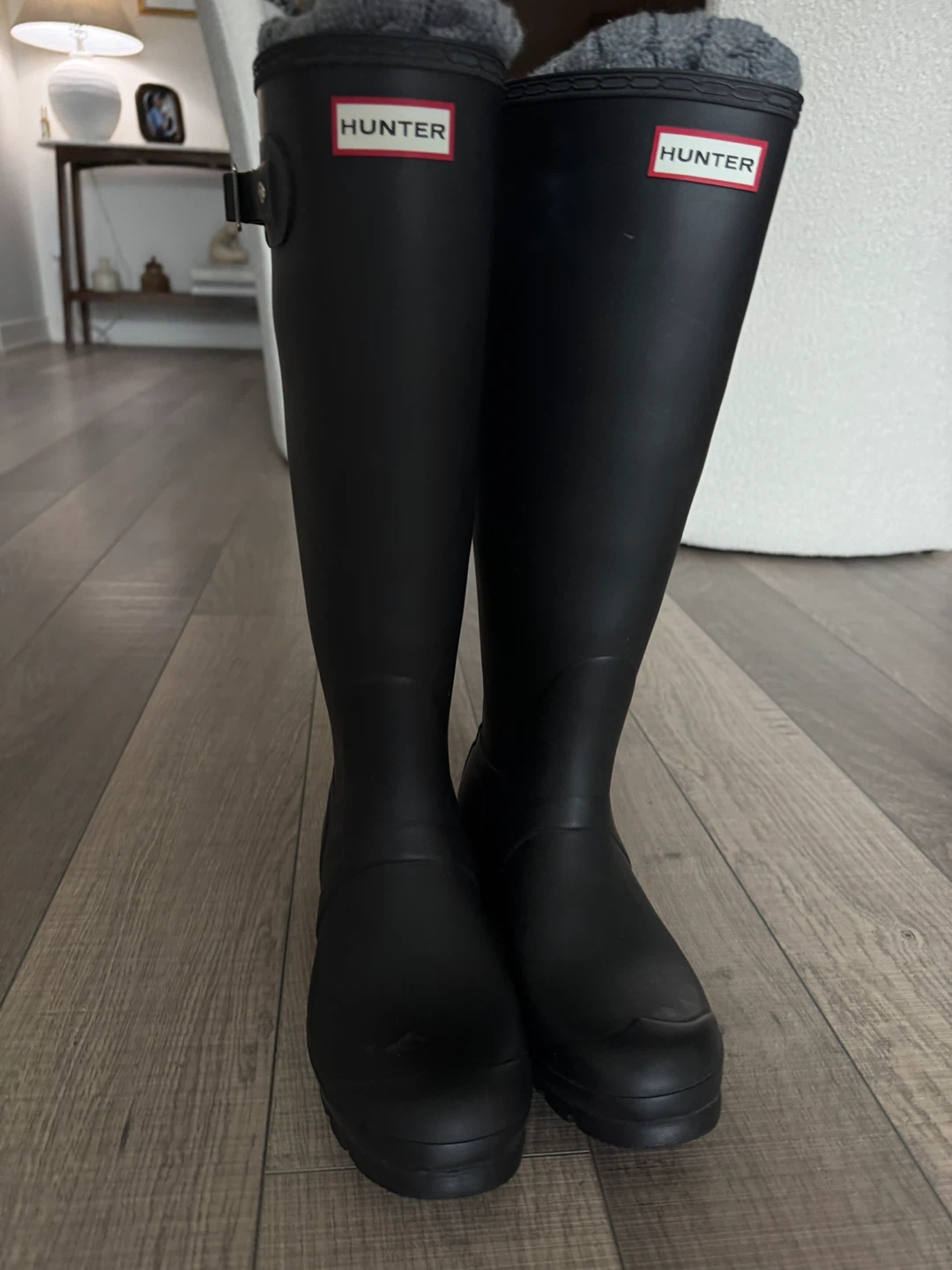 Hunter Original Tall Matte Black Rain Boots - photo 2