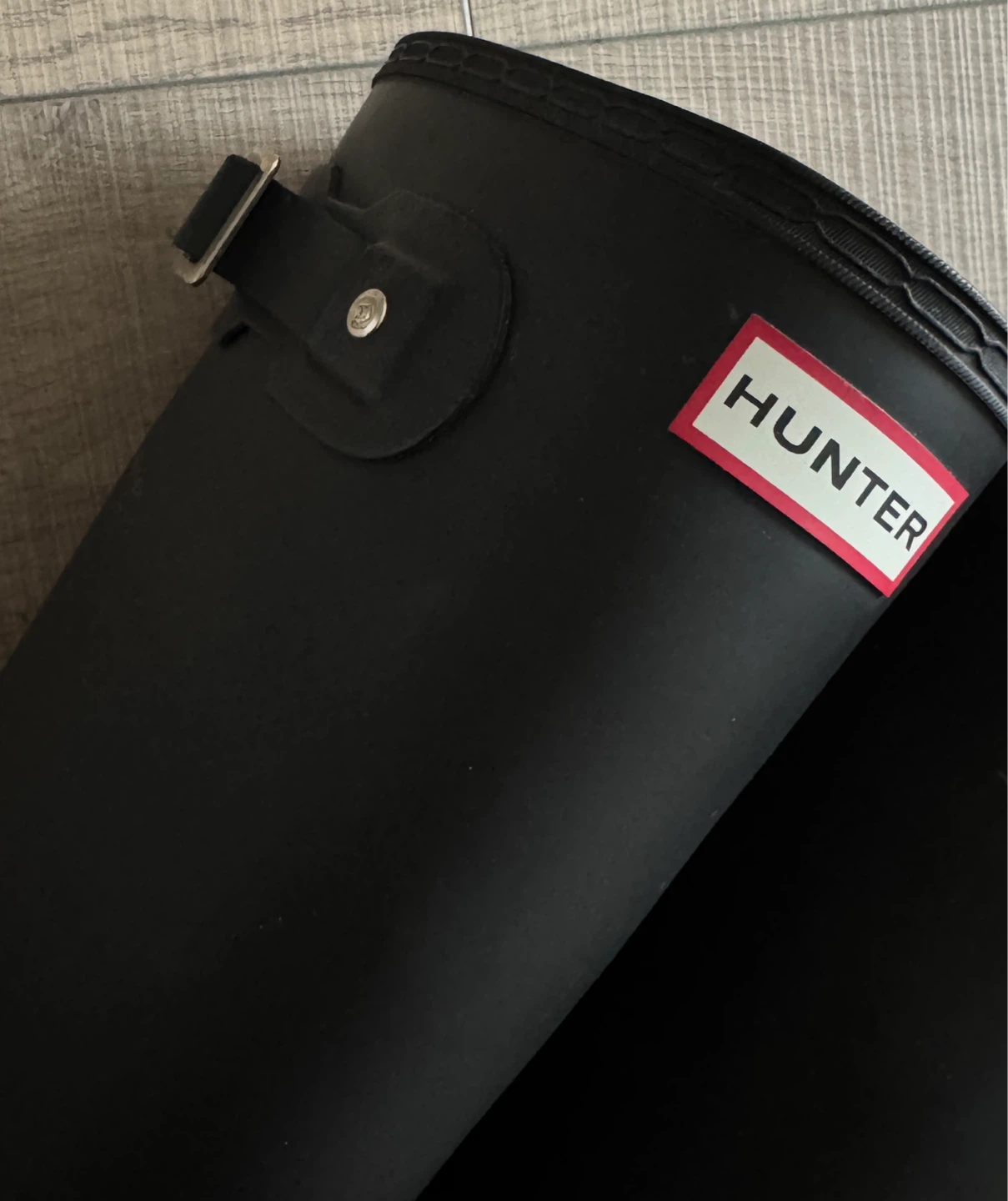 Hunter Original Tall Matte Black Rain Boots