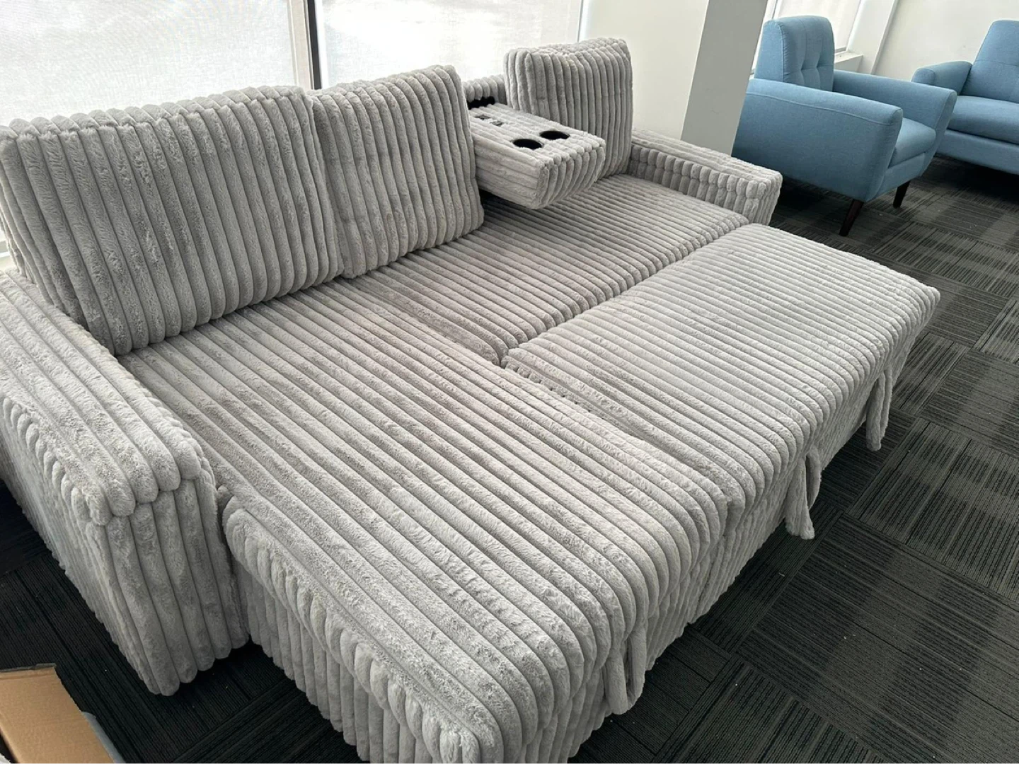 Brand new sofa bed available in grey $700 - photo 2