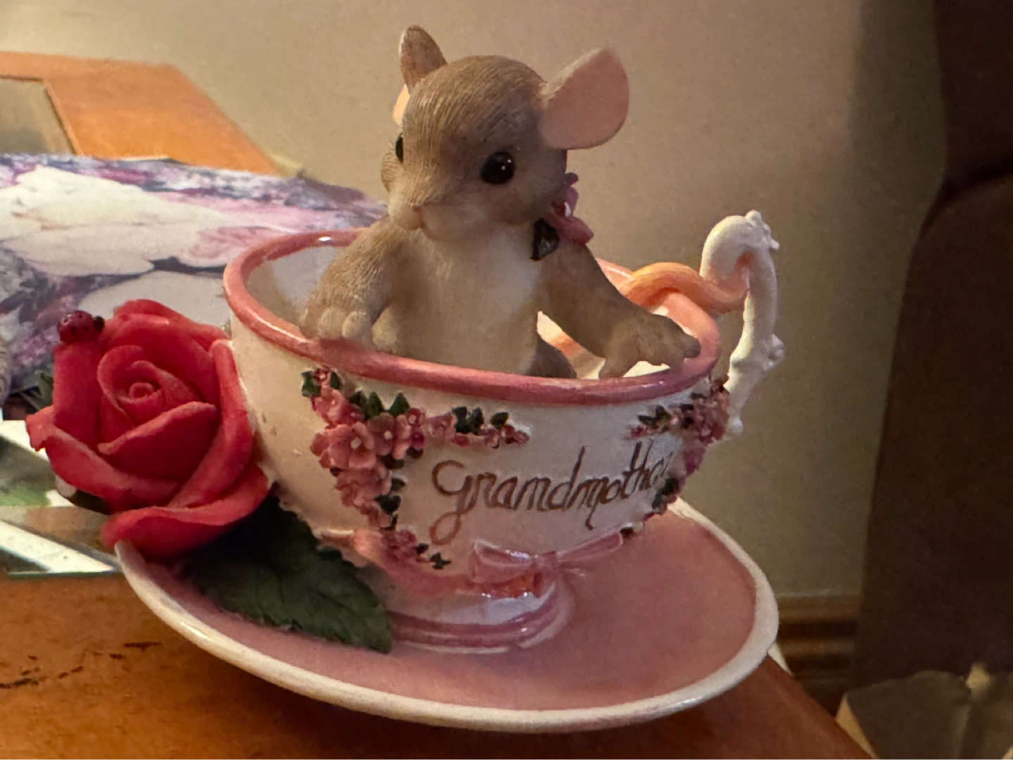 Charming Tails "World's Finest Grandma" Figurine