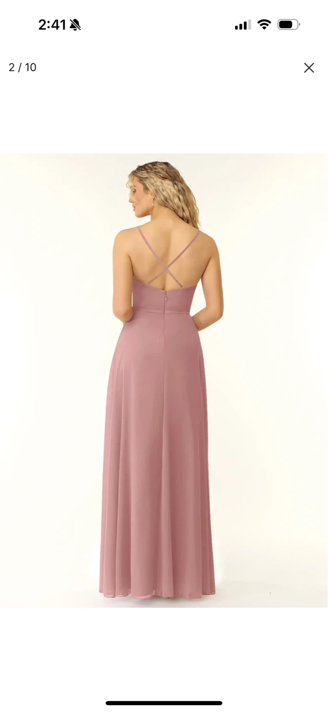 Azazie Naeen Dusty Pink - photo 2