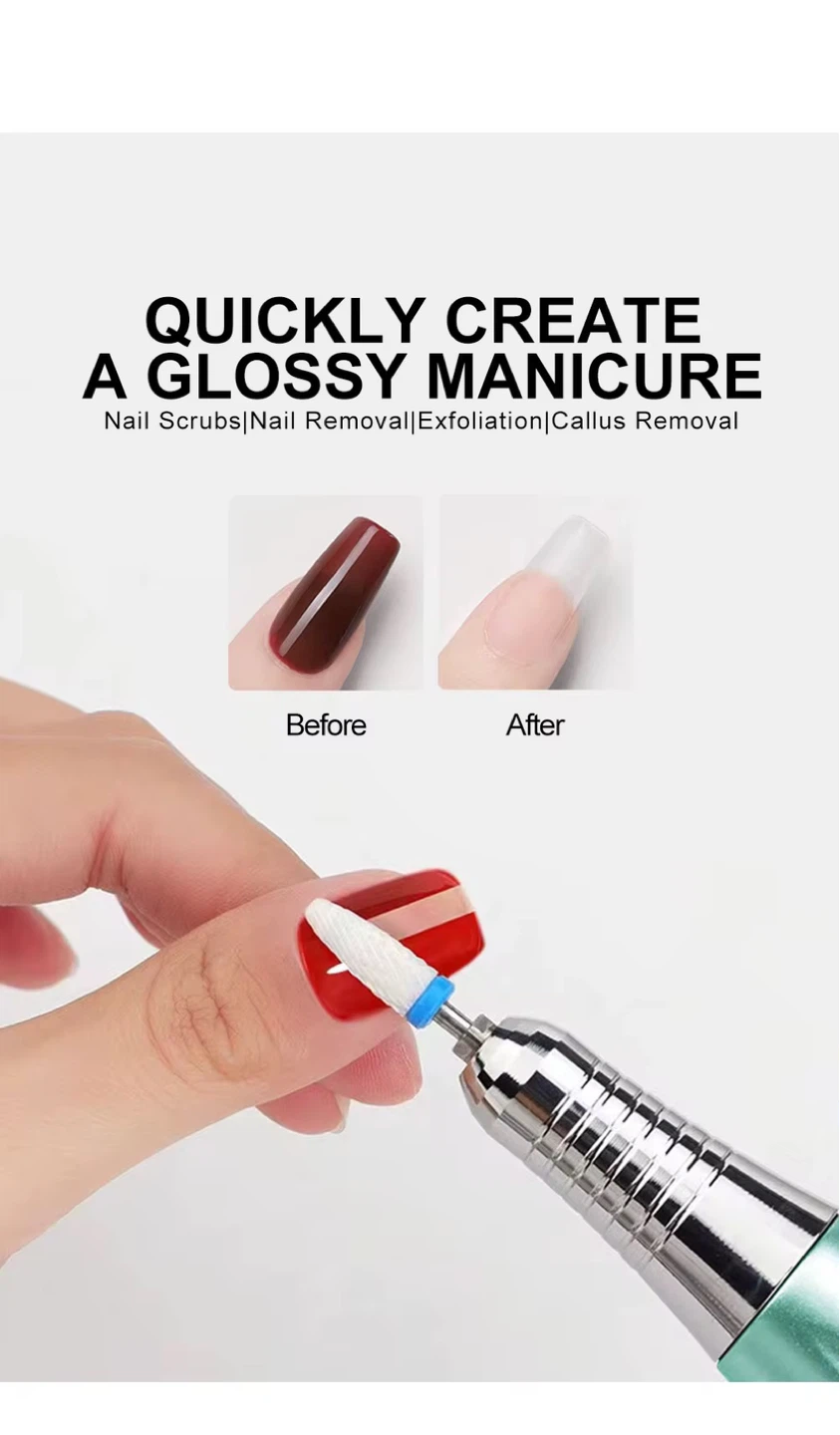 Electric DC Nail Drill Pen Handle File Polish Machine - photo 3