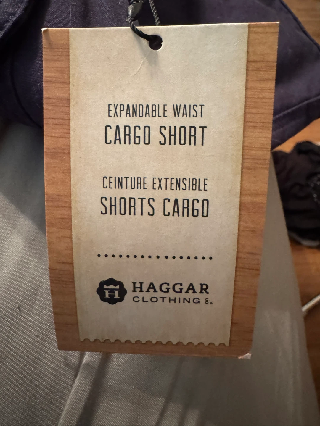 Haggar Clothing Co. Navy Marine Cargo Shorts Size 42 - photo 3