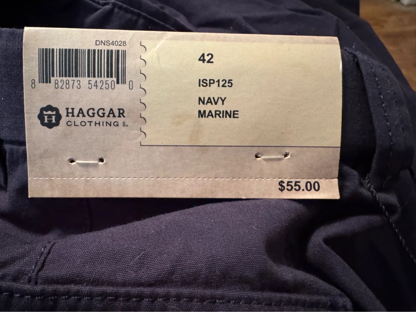 Haggar Clothing Co. Navy Marine Cargo Shorts Size 42 - photo 4