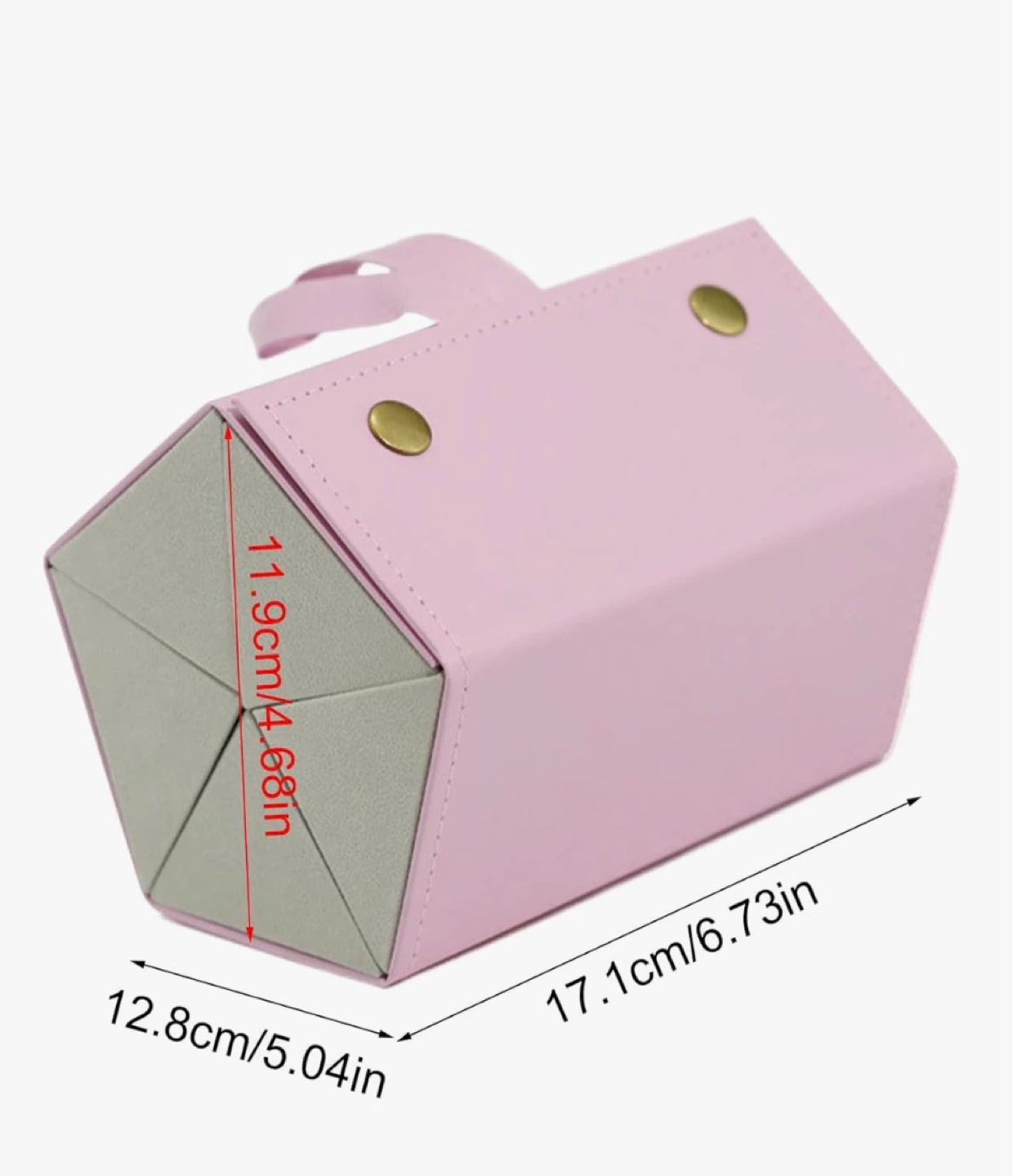 Pink Foldable 5-Slot Glasses Organizer Case - photo 3