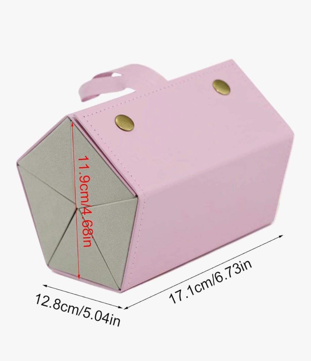 Pink Foldable 5-Slot Glasses Organizer Case - photo 2