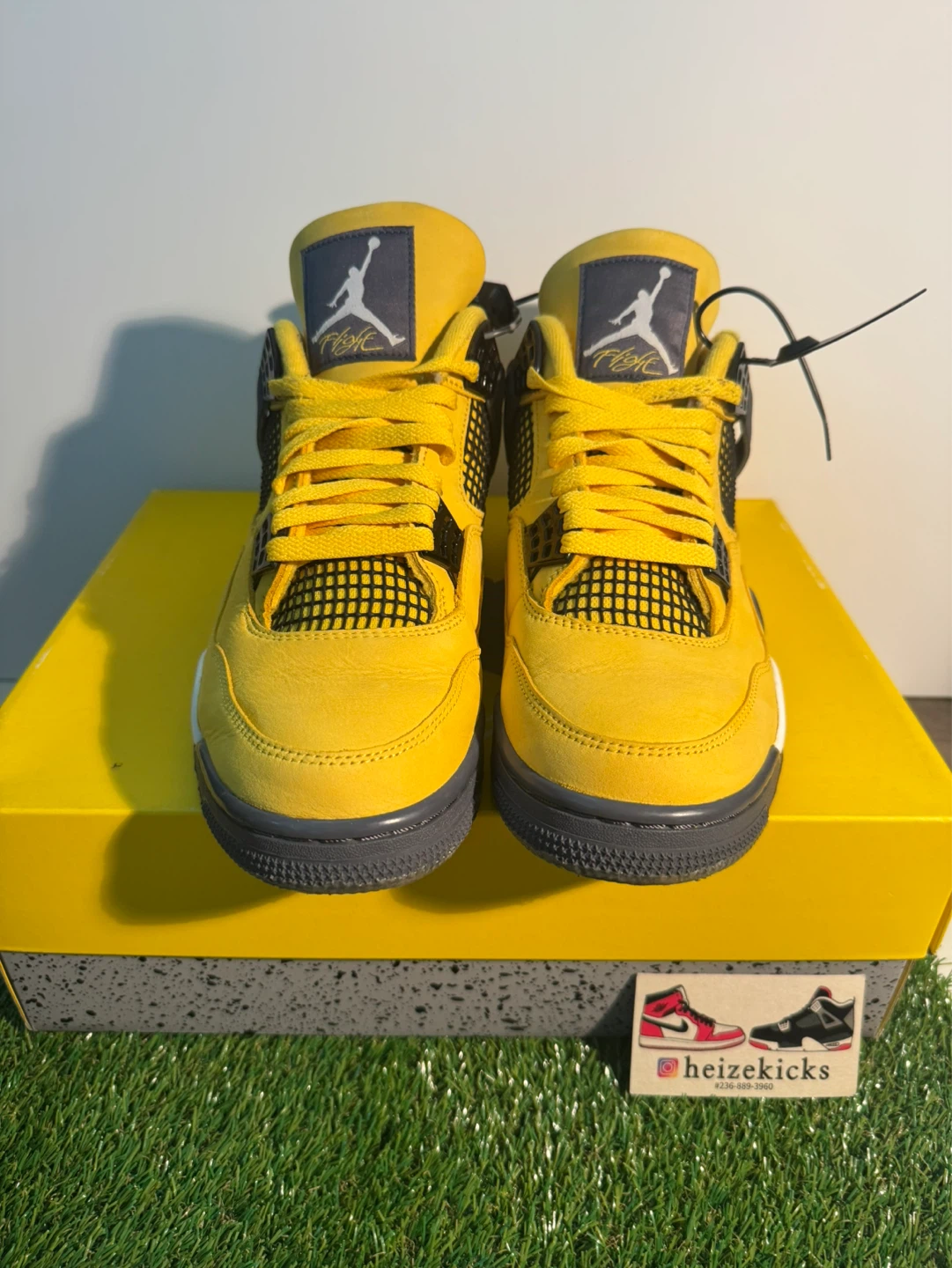 Jordan 4 Lightning size 9.5 - photo 3