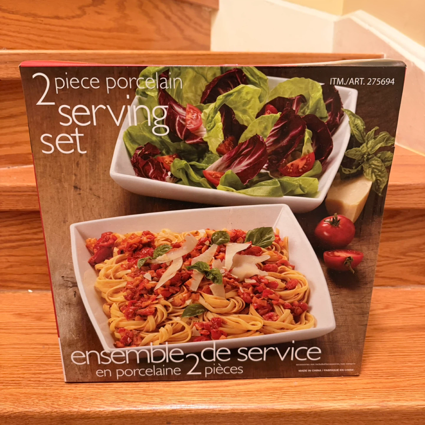 2 Piece Porcelain Serving Set