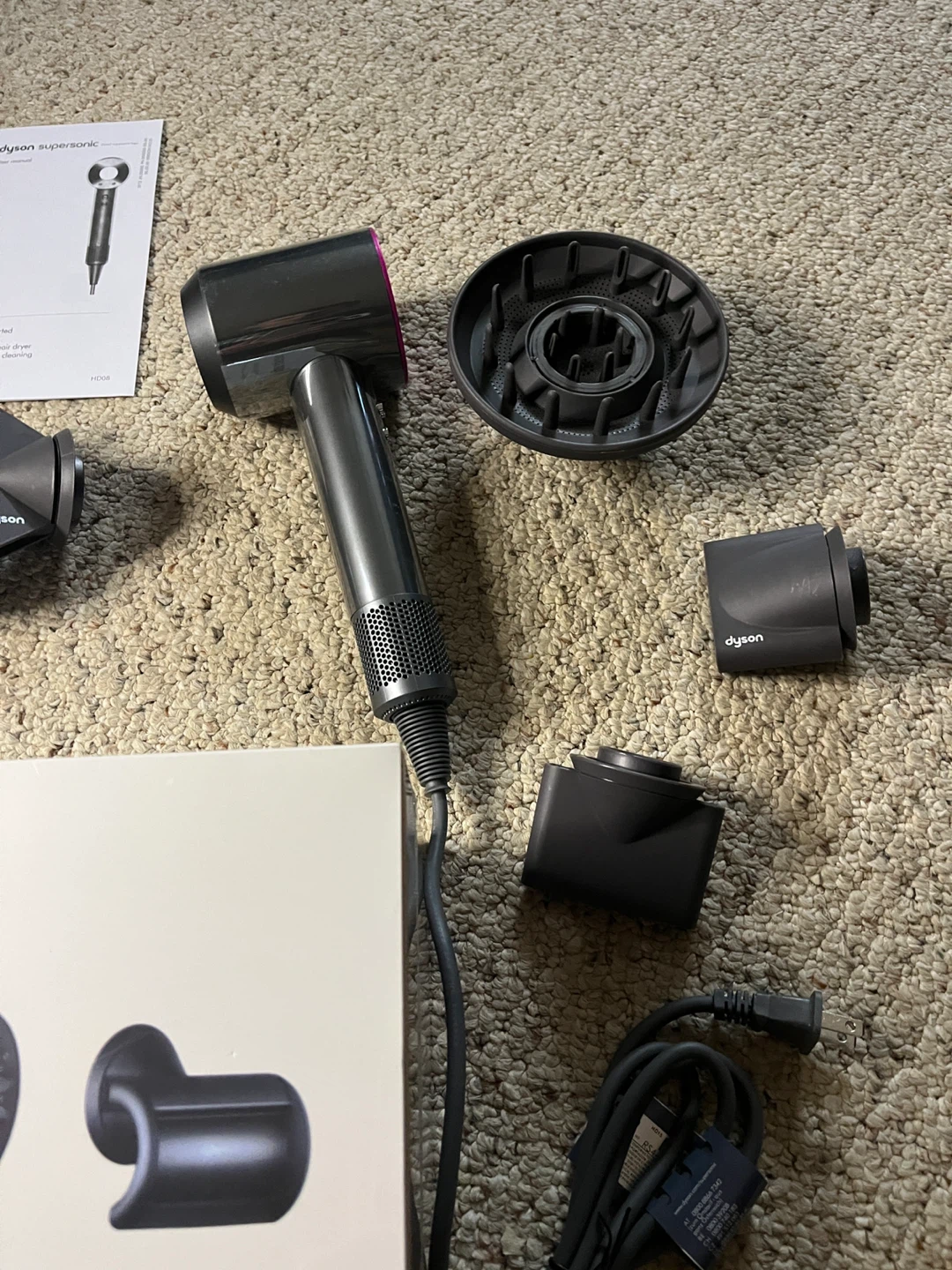 Dyson Supersonic Hair Dryer with Attachments - photo 3
