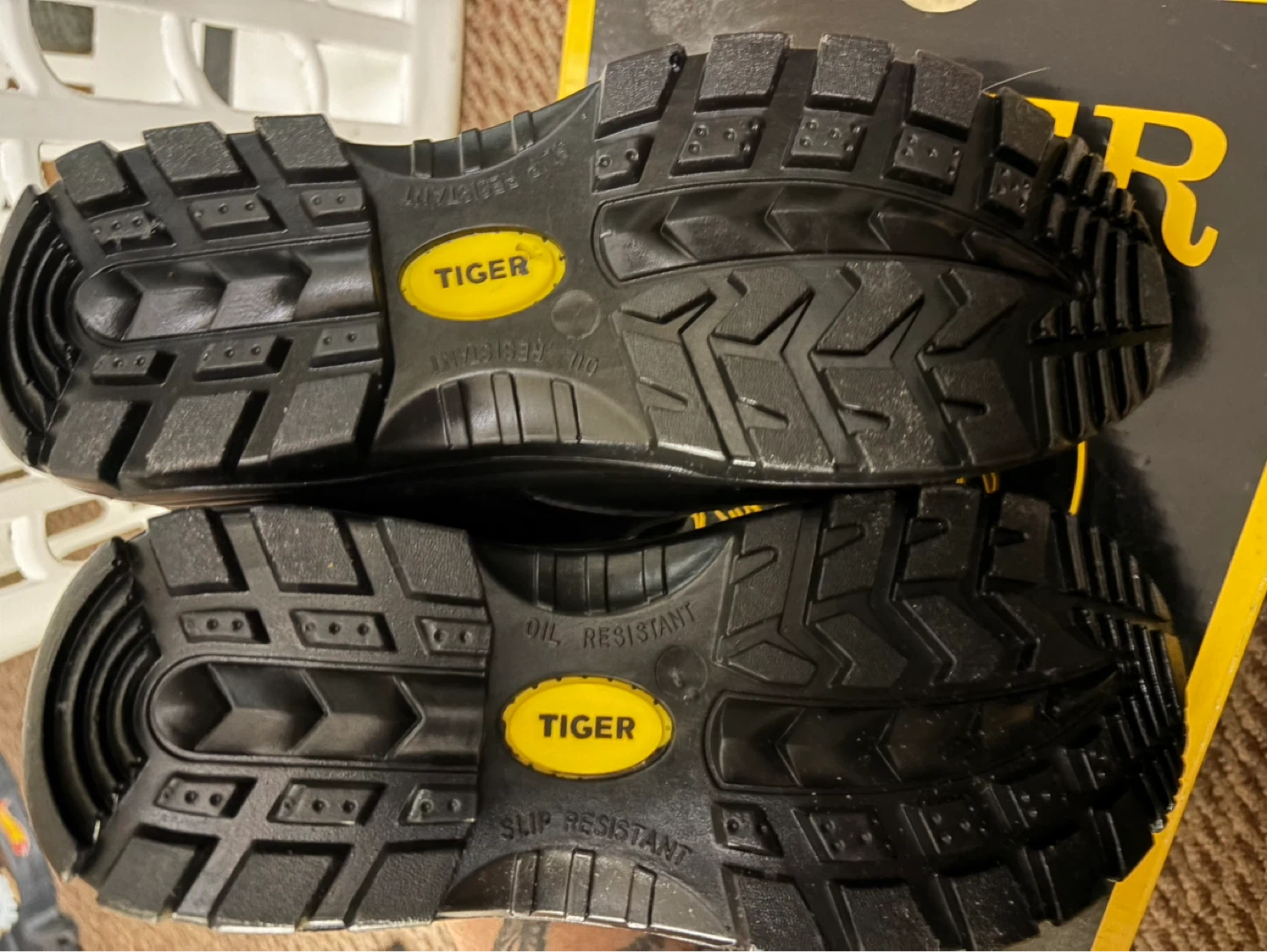 Tiger Work Steel Toe Shoes - Black - photo 3