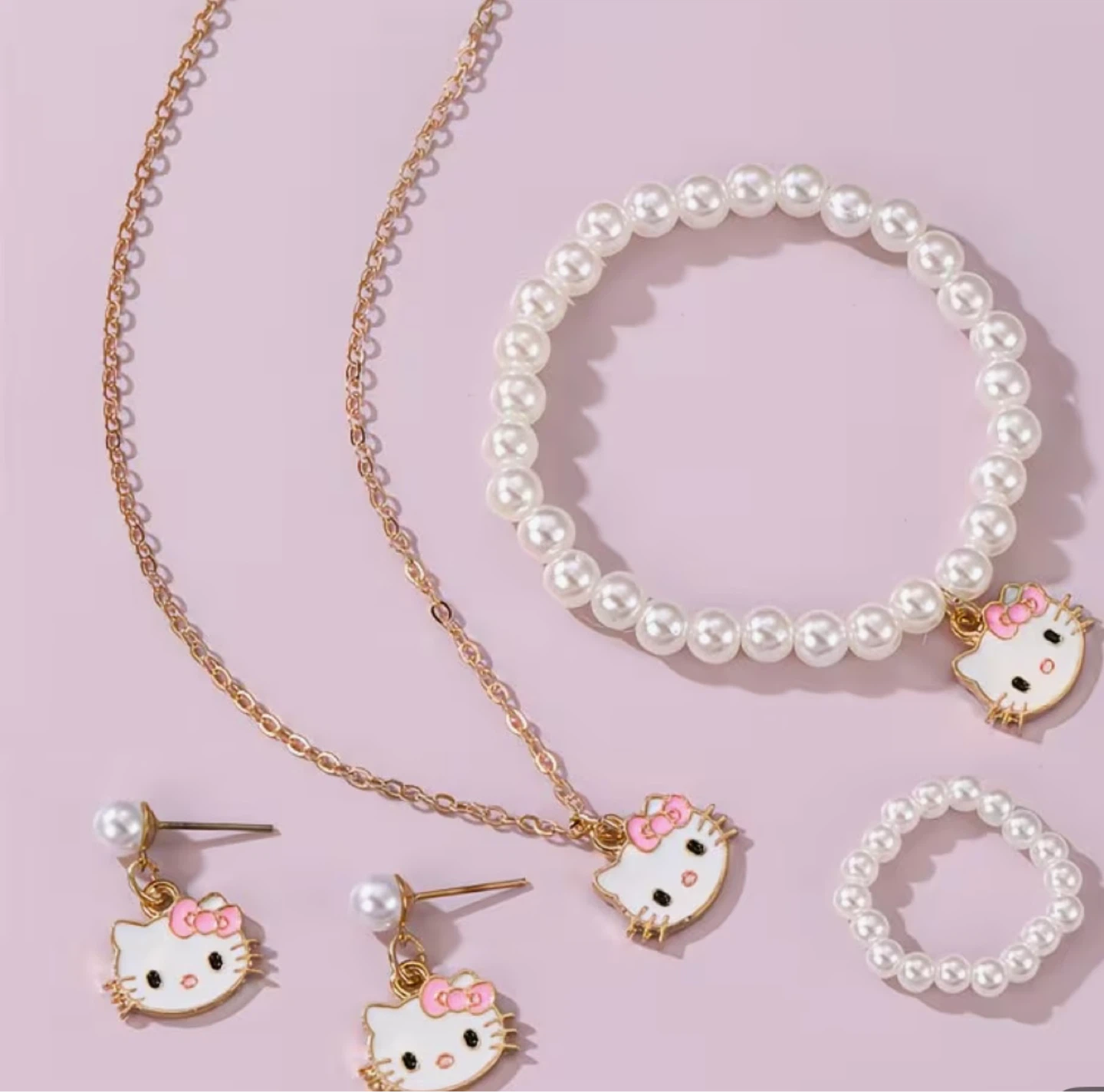 Hello Kitty Pearl 5pc Set