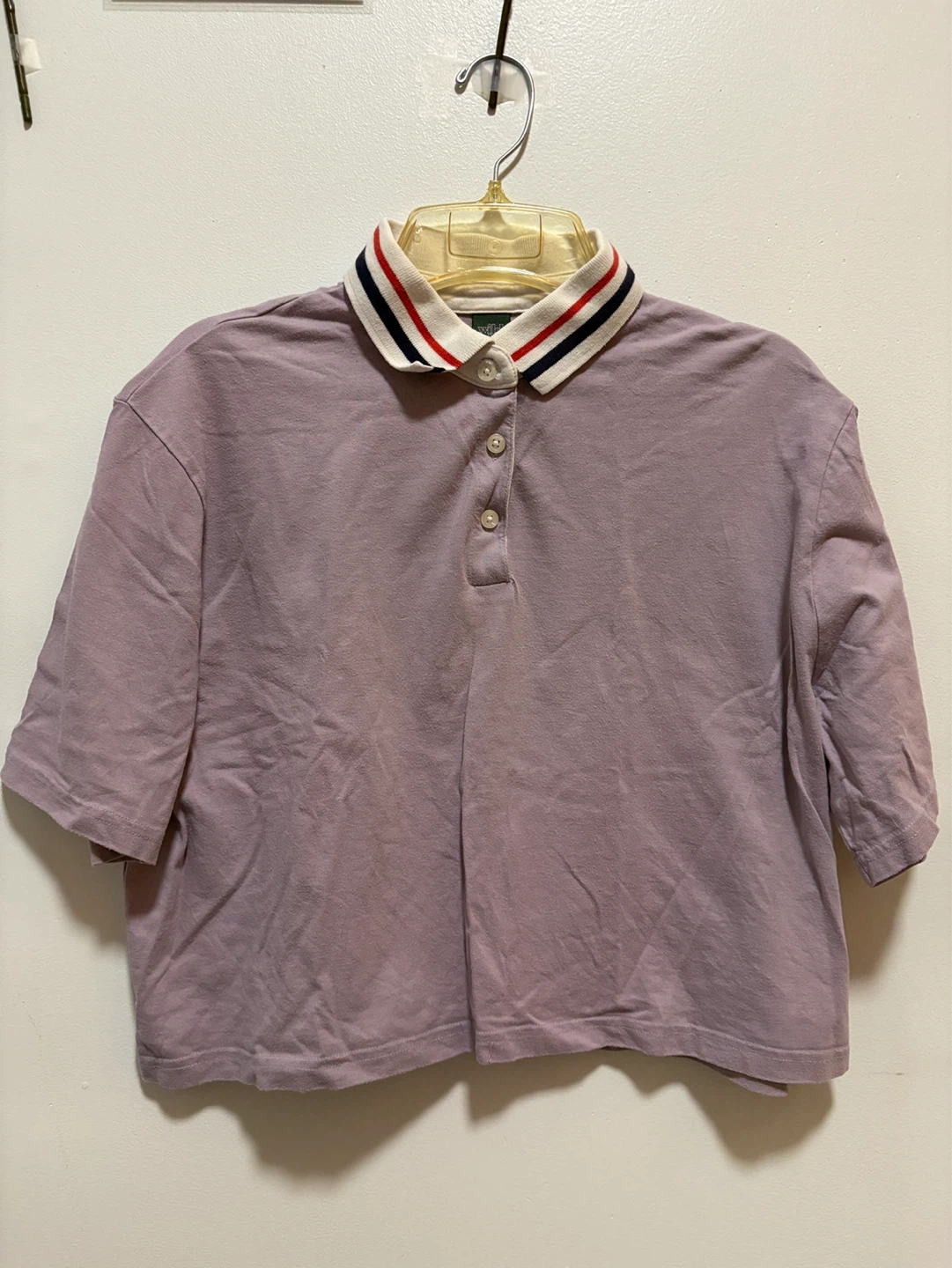 Wild Fable Women's 100% Cotton Cropped Polo Shirt - Size Small - photo 2