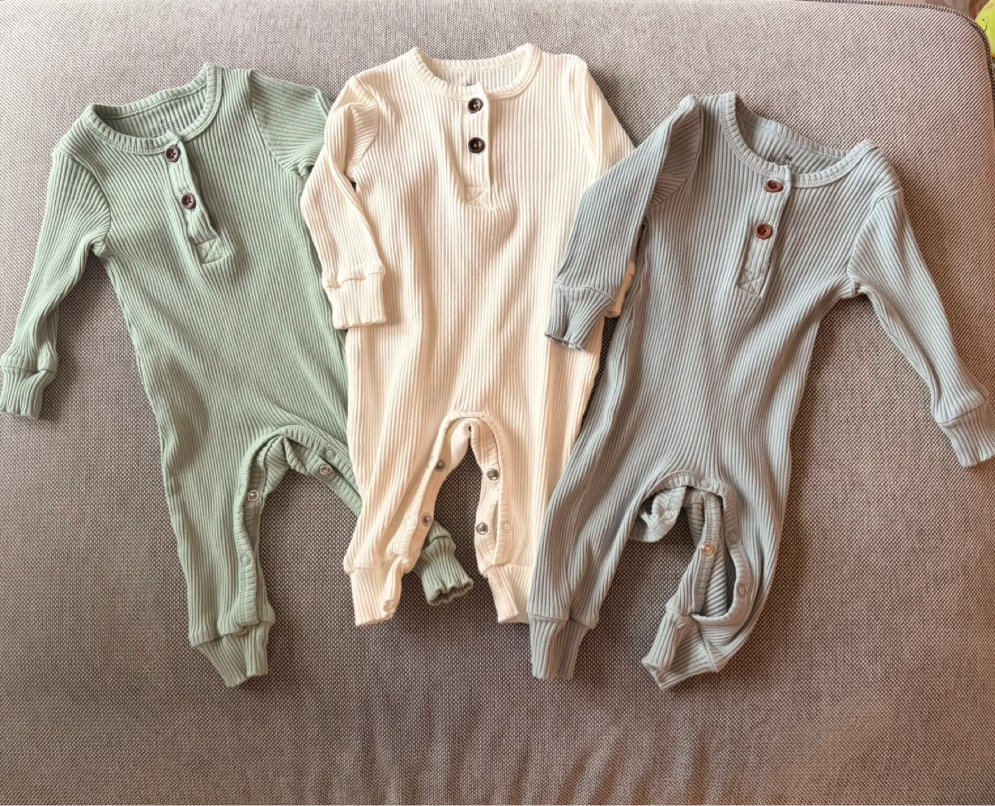 Baby Rompers - Set of 3 - 3 months