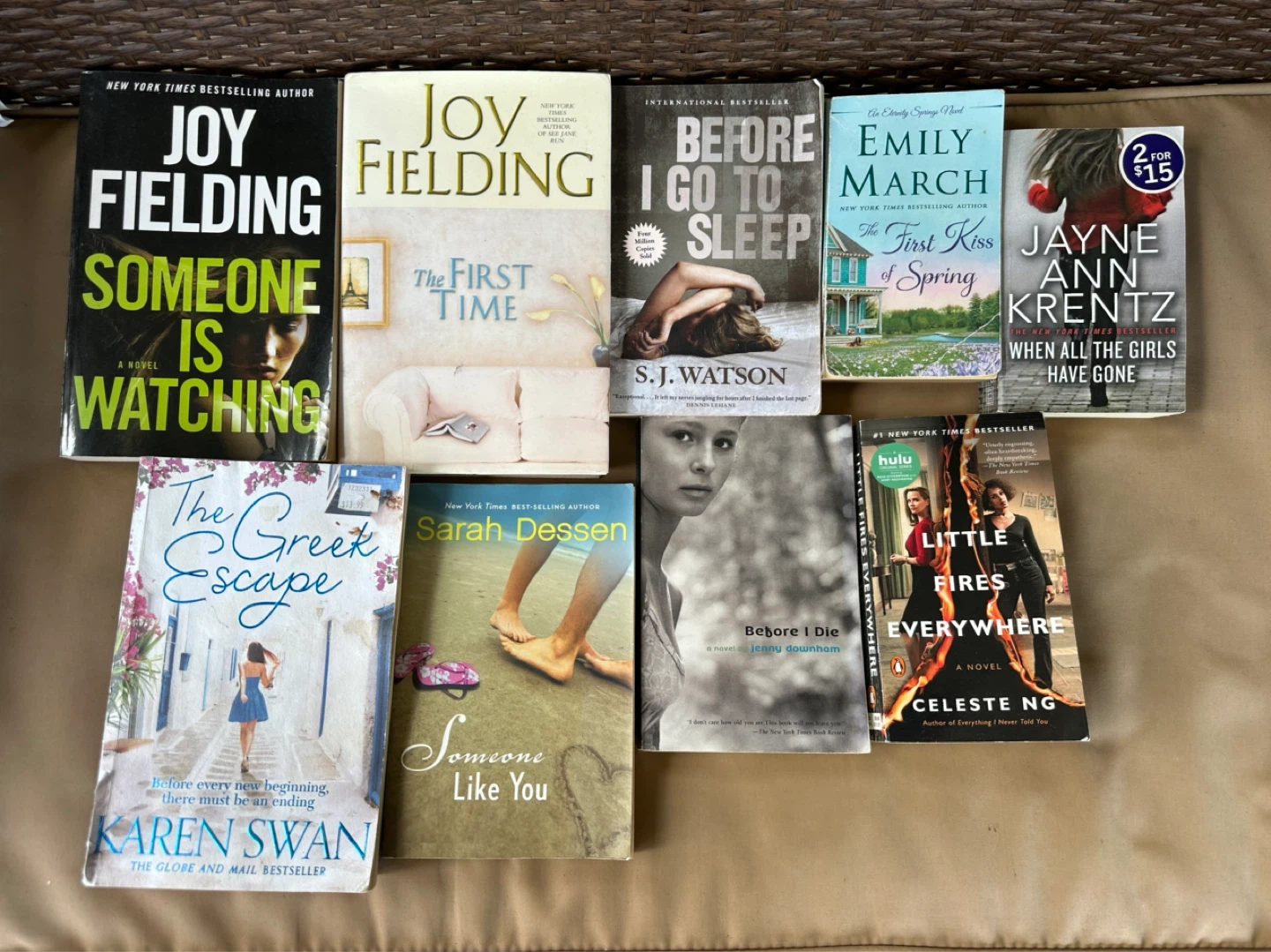 Lot of 9 Books