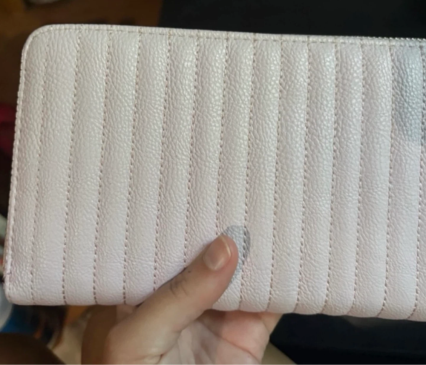 Betsey Johnson Pink Skill Quilted Wristlet Wallet - photo 2