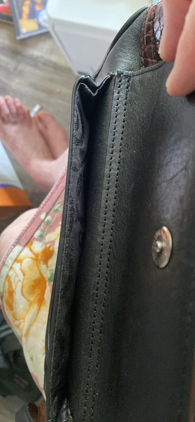 Women's Brown and black Brighton purse - photo 4