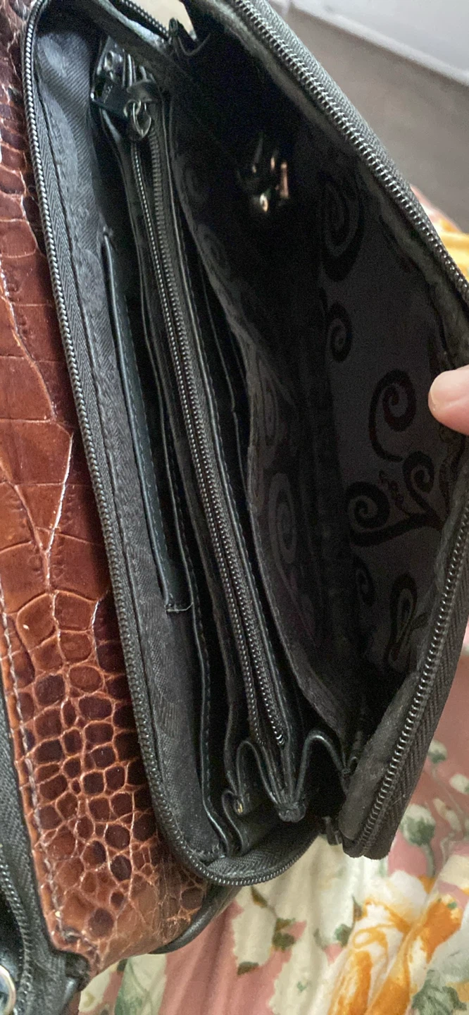Women's Brown and black Brighton purse - photo 3