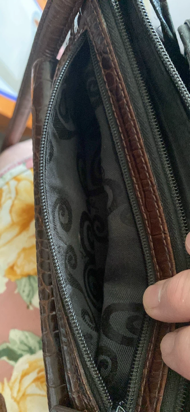 Women's Brown and black Brighton purse - photo 5