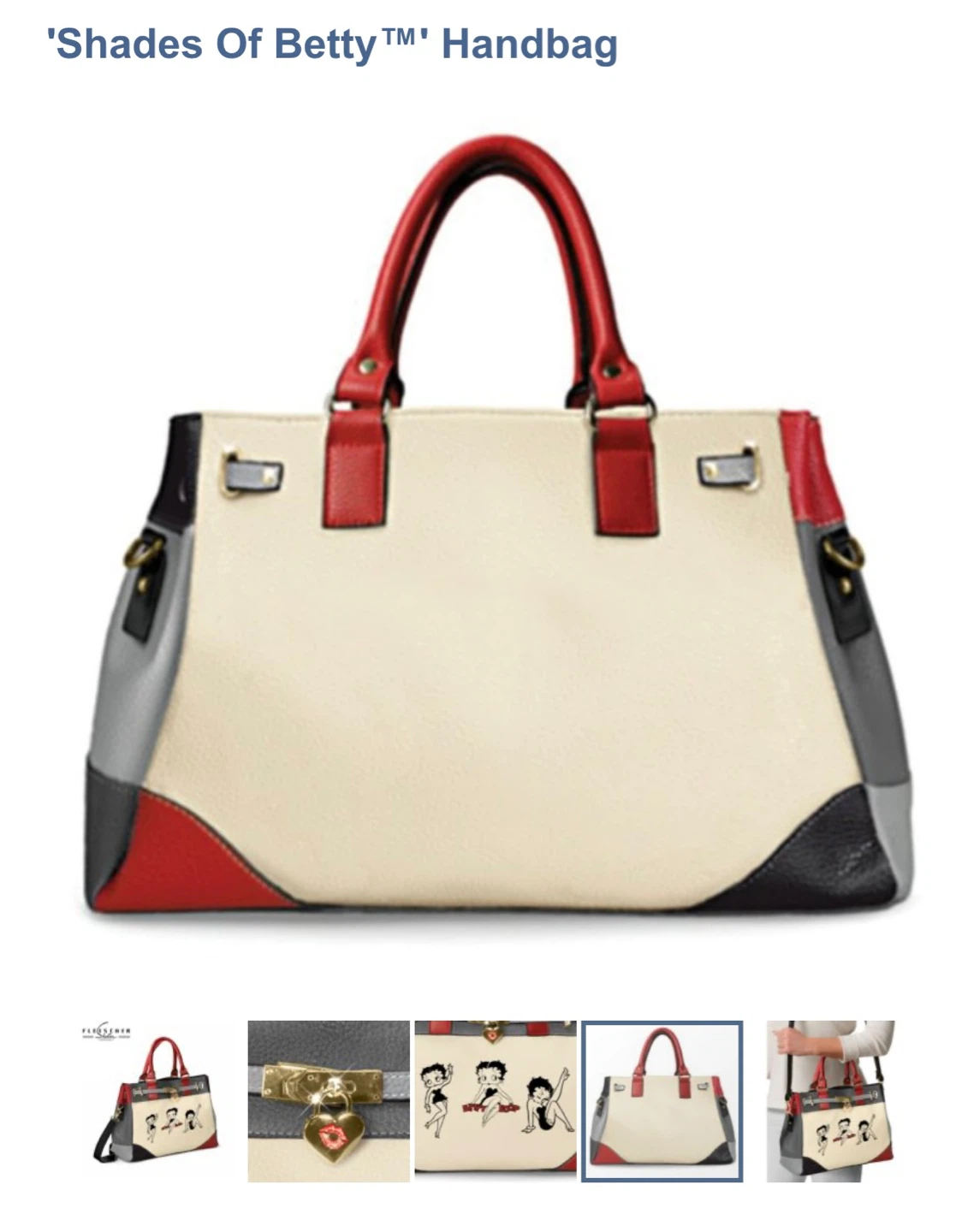 officially licensed Betty Boop handbag - photo 3