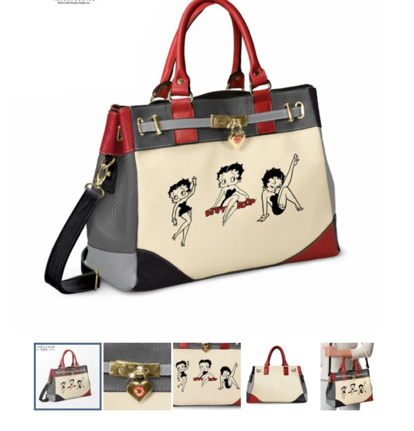 officially licensed Betty Boop handbag