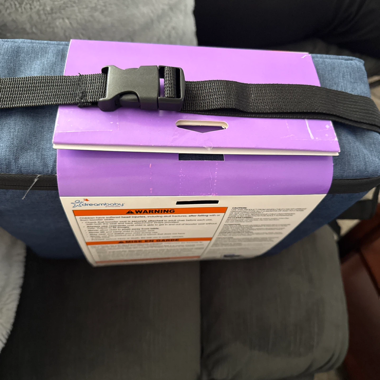 Dreambaby Grab 'n Go Travel Portable Booster Seat. Brand New - photo 3