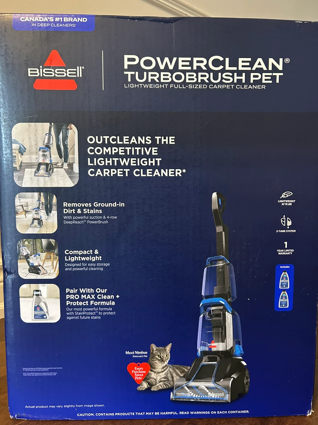 Bissell PowerClean TurboBrush Pet Carpet Cleaner