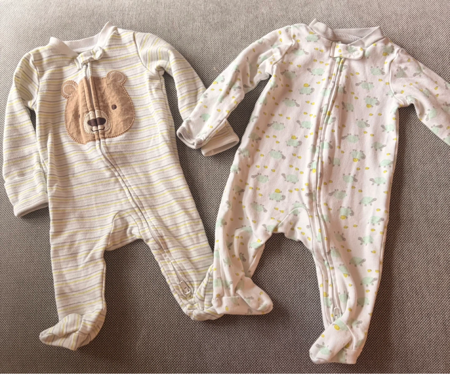 Baby Sleepers & Sleep sack bundle - 0-3 months