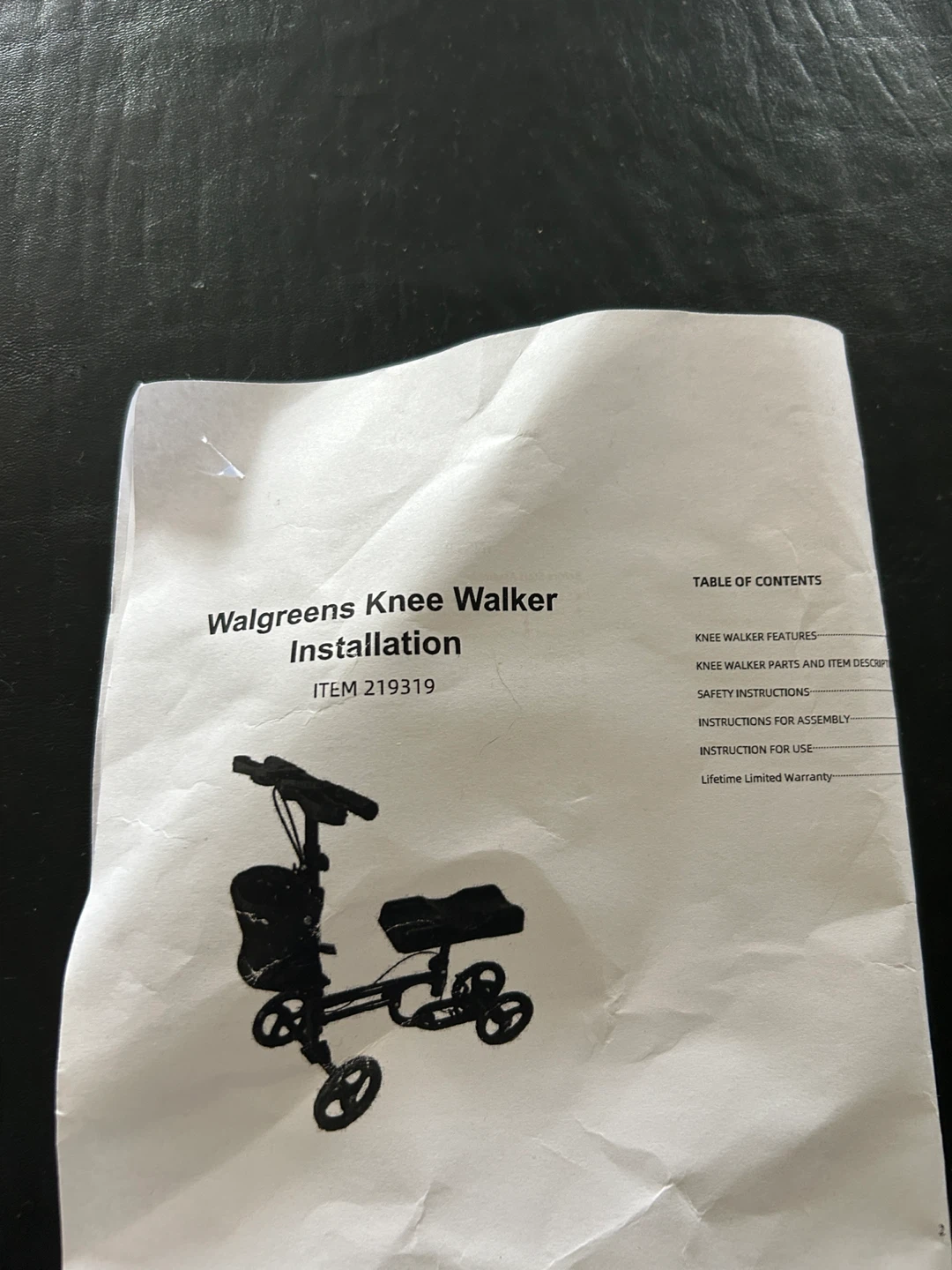Four Wheel Knee Scooter - photo 2
