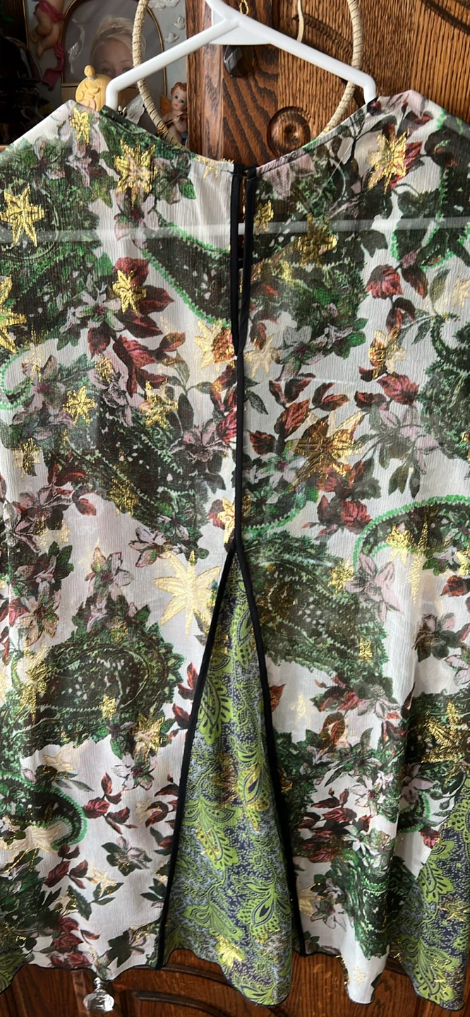 Zara Blouse with Gold Accents - photo 3
