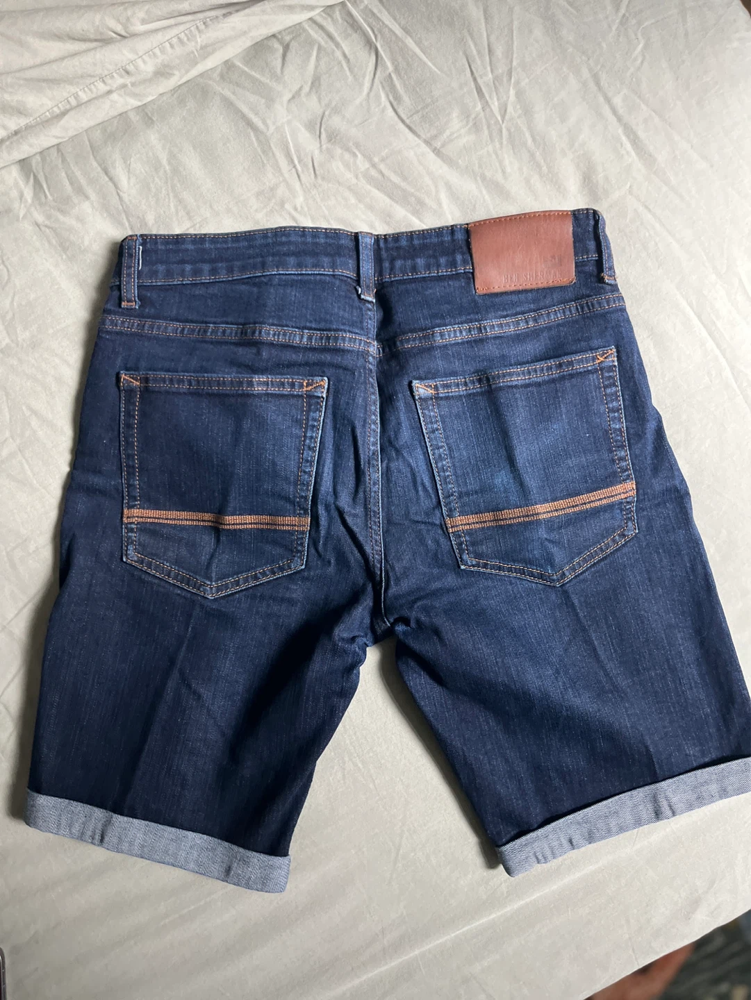 Ben Sherman Men's Dark Wash Denim Shorts Size 32