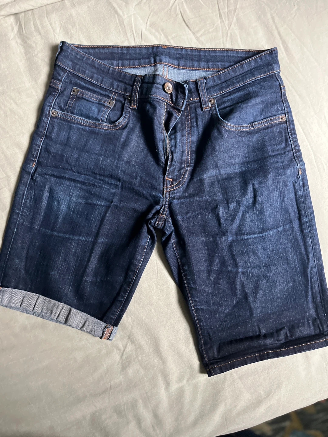Ben Sherman Men's Dark Wash Denim Shorts Size 32 - photo 4
