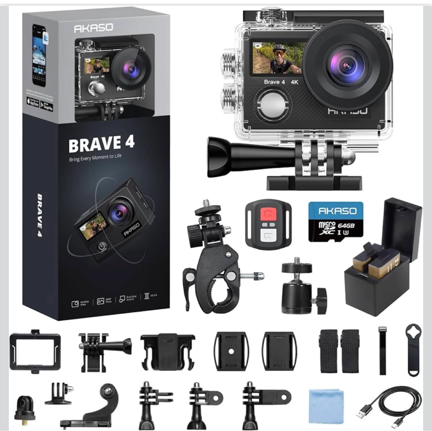 Akaso Brave 4 4K Action Camera