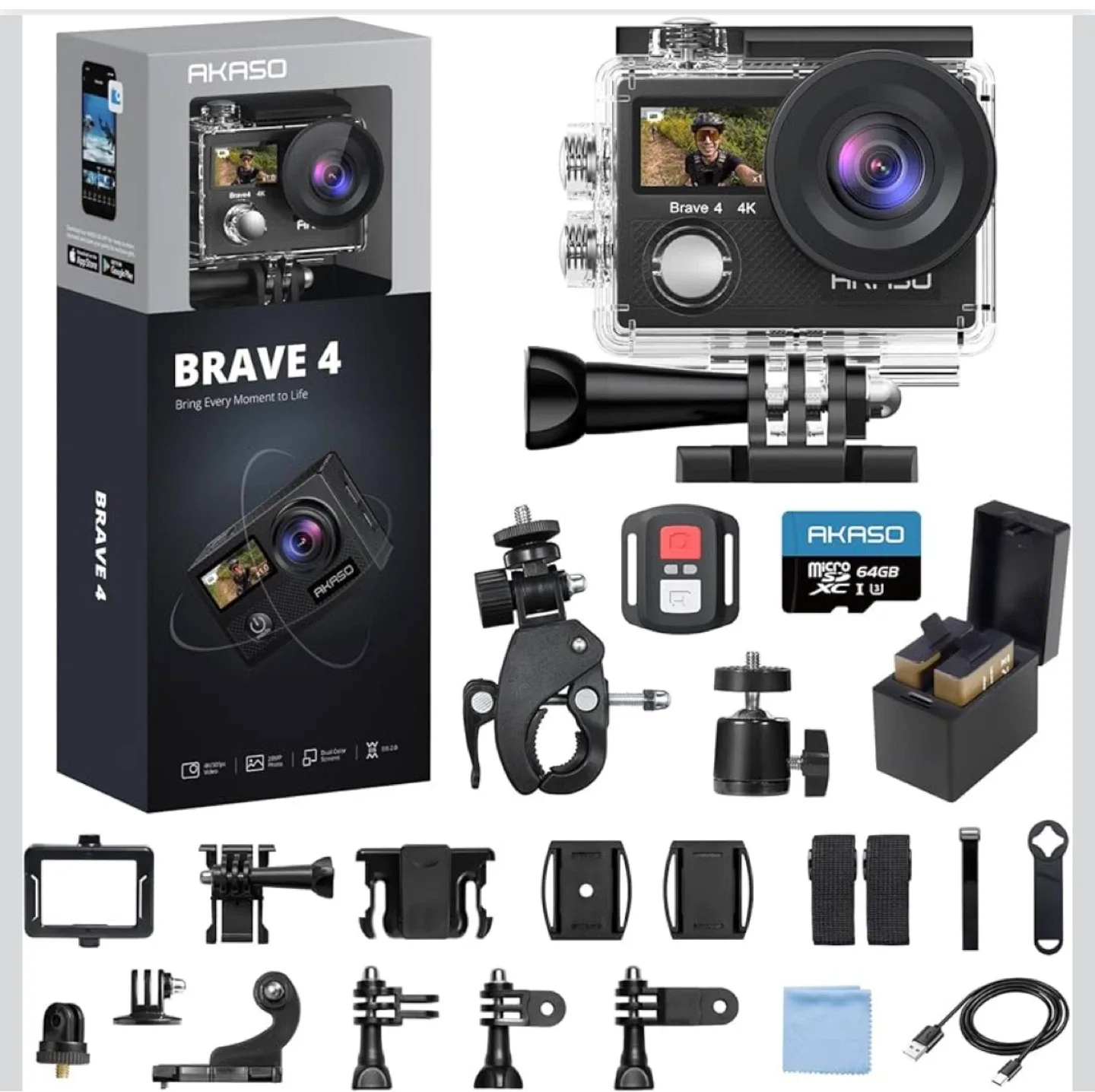 Akaso Brave 4 4K Action Camera