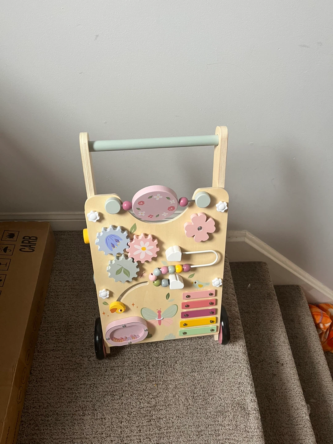 Wooden Baby Activity Walker(new and assembled)