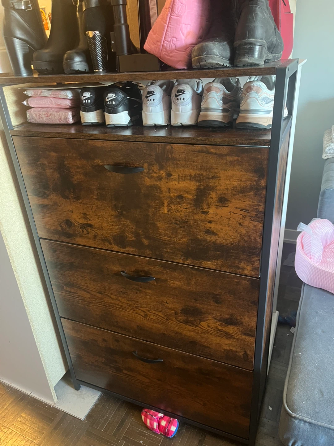 24 Pair Shoe Storage Cabinet - photo 2