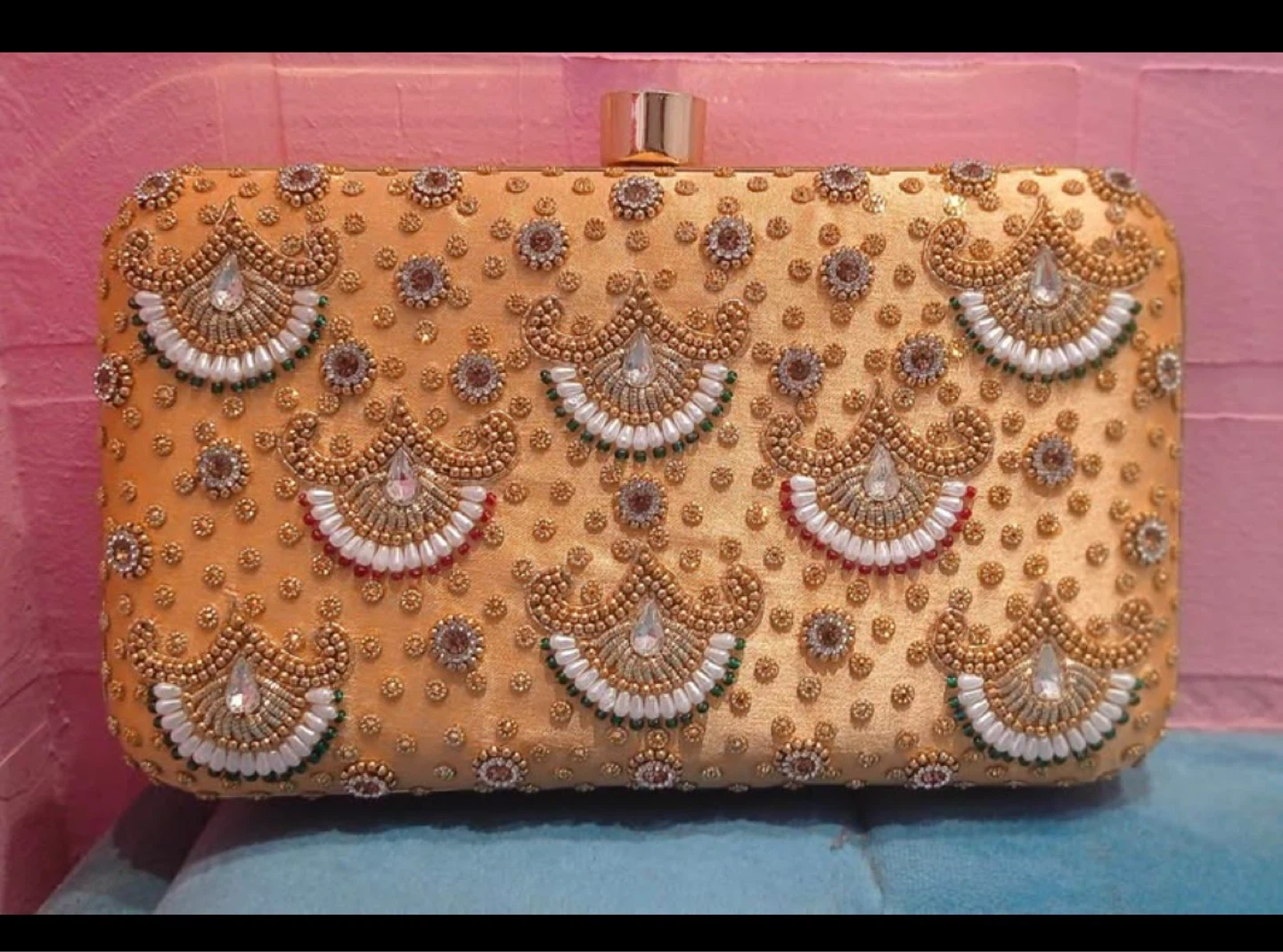 Embellished Clutch Bag