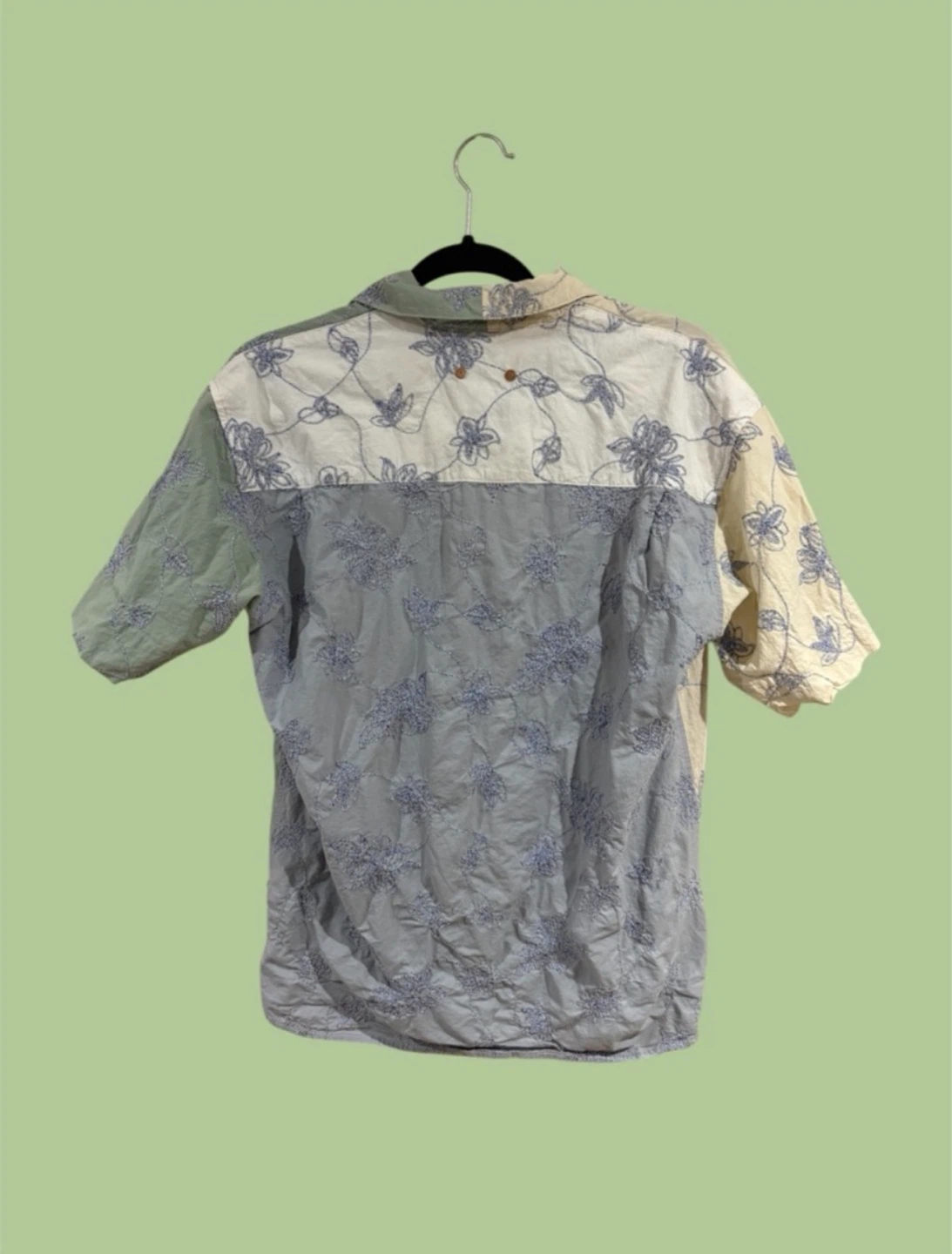 Andersson Bell Multicolor Embroidered Button-Up Shirt Size S - photo 3